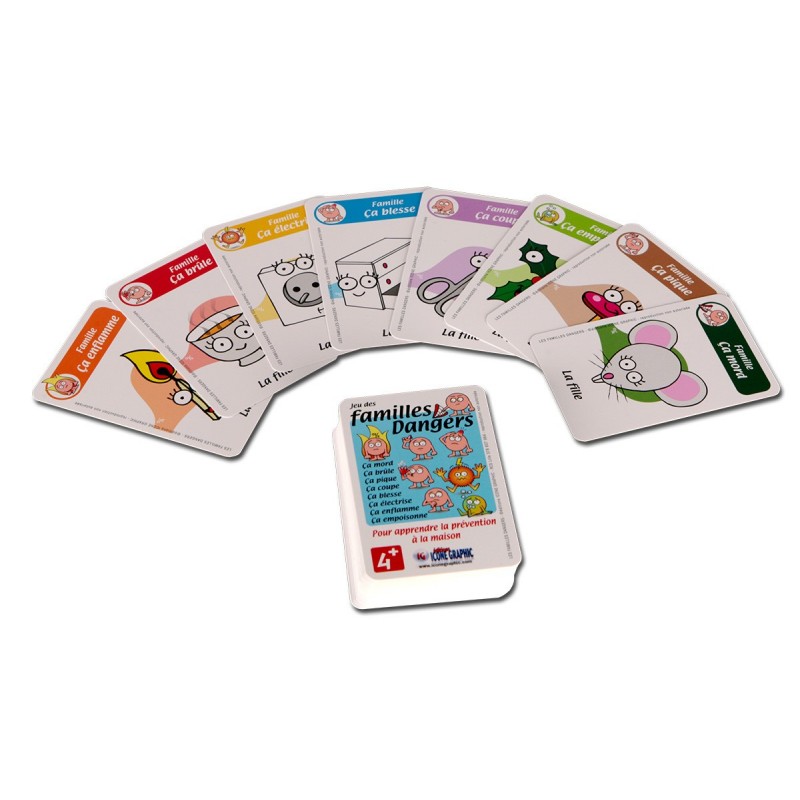 Jeu de cartes Family Card Game - Jeux amusants pour jeu en famille avec des  enfants